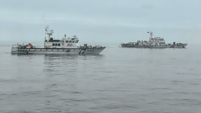 大陆派多架军机和军舰到台海周边海域和空域