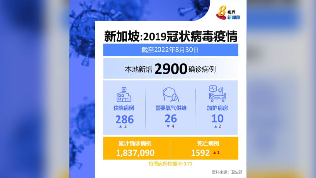 病例翻倍回升 本地新增2900起病例 