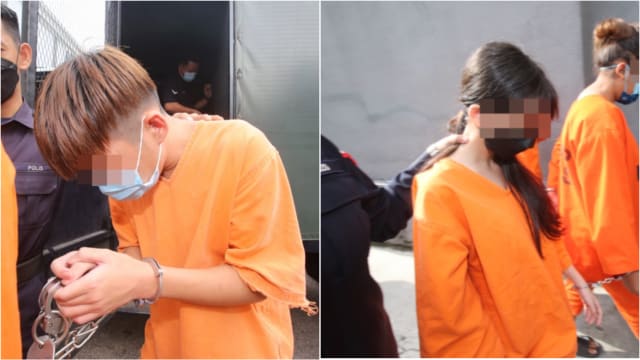 马国涉嫌“车震”男女 被押往法庭申请延扣