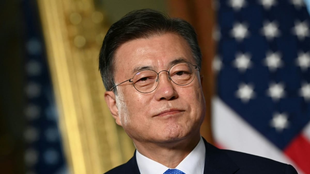 South Korea's former President Moon says bribery indictment is 'political'