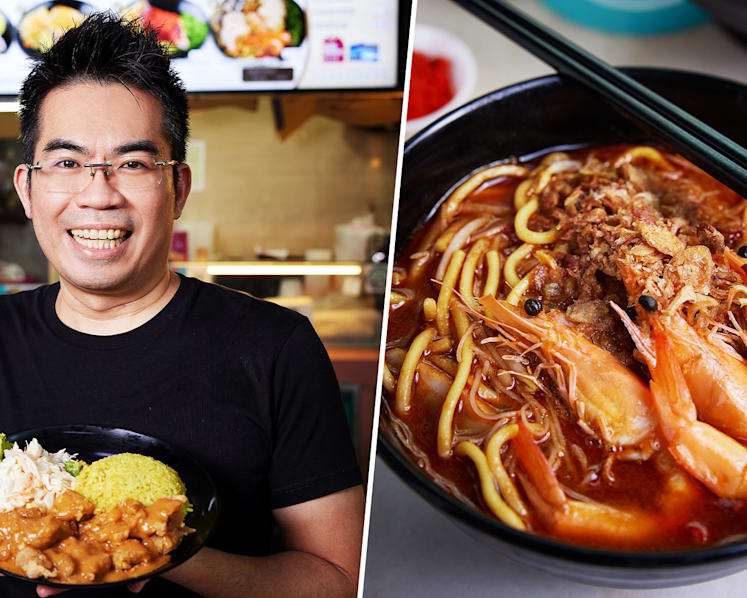 Retrenched General Manager Sells Comforting Halal Prawn Mee & Sambal Stingray At Hawker Stall