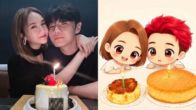 杨丞琳42岁生日！李荣浩连续12年准点放闪