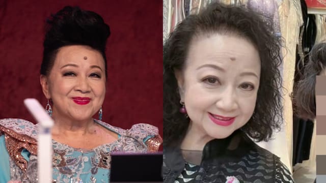 没戴招牌假发露面，薛家燕自然发型引起讨论