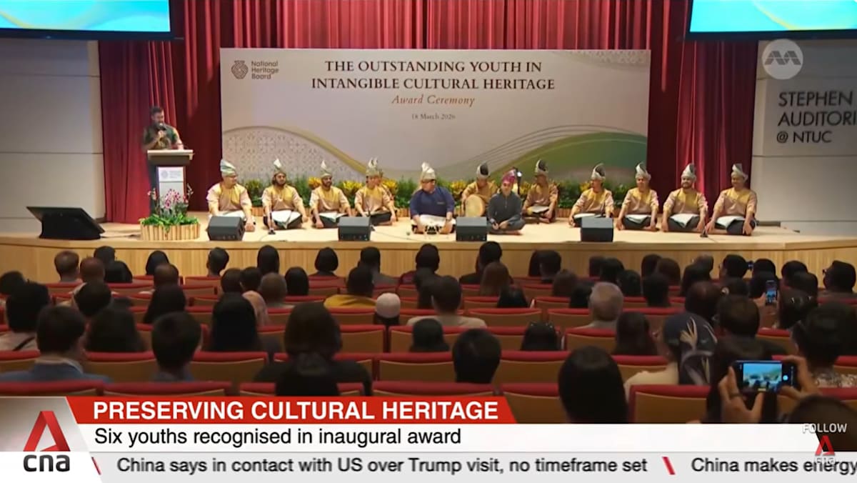 Youth award winners keeping Singapore’s cultural traditions alive