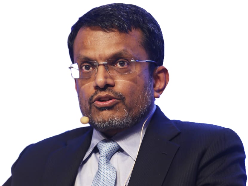 MAS managing director Ravi Menon said the MAS will publish the Payment Services Bill for public consultation the following week. The Bill aims to “right-size” regulations to cater to developments in electronic payments. Photo: Reuters