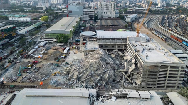 泰国七天内将完成有关高楼坍塌调查工作