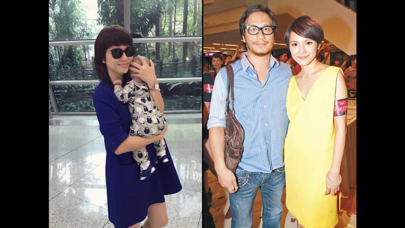 Angelica Lee takes on first work assignment after giving birth