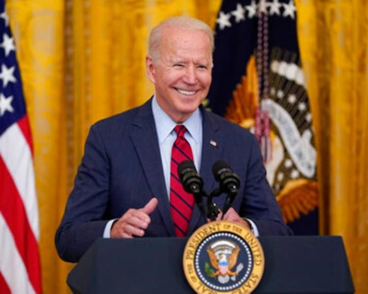 Biden: Infrastructure vow was not intended to be veto threat