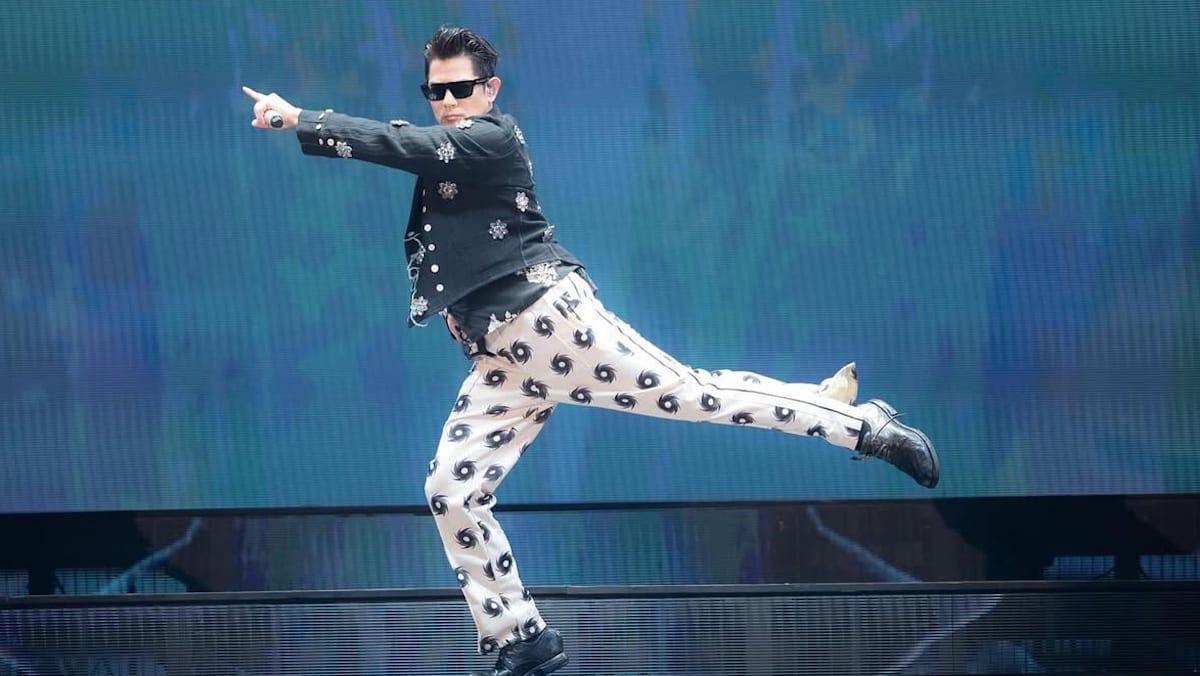 Aaron Kwok challenges fan to Baby Shark dance-off, she ends up impressing the Heavenly King