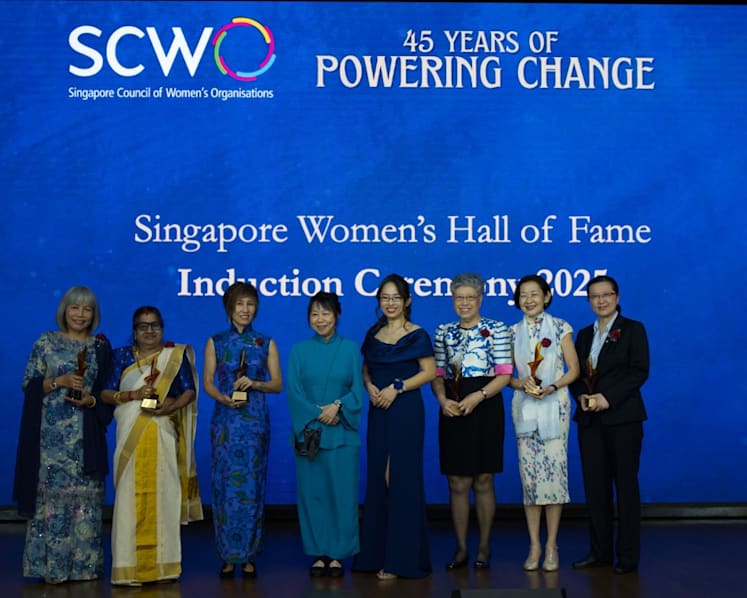A world-renowned scientist, a former SingHealth CEO and 4 others, inducted into Singapore Women’s Hall of Fame 