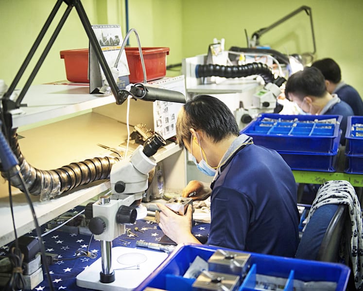 Factory activity shrinks in March, but at slower pace