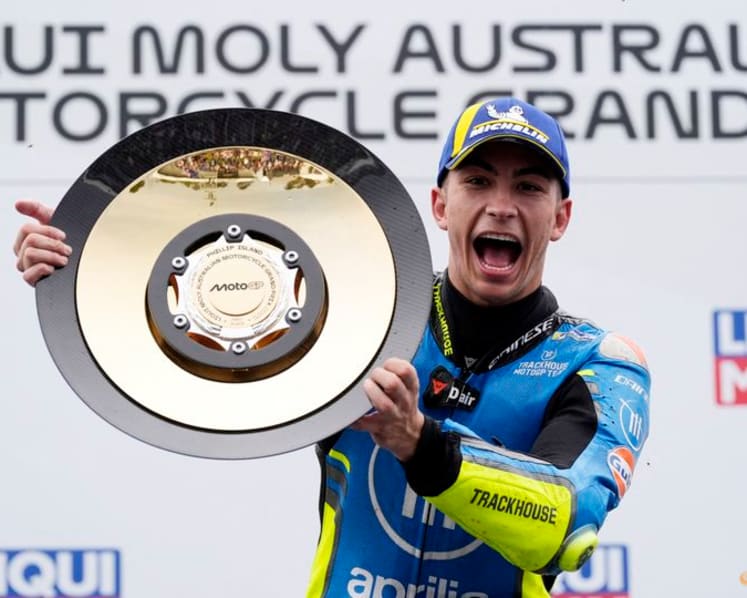 Trackhouse's Fernandez storms to maiden MotoGP victory at Australian GP