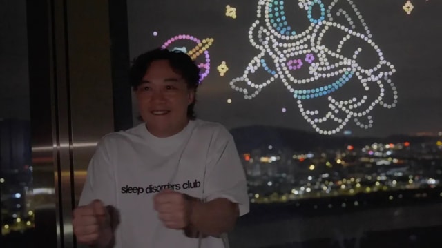 最炫应援！陈奕迅泉州开唱，800架无人机点亮夜空迎接