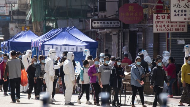 香港下周一起减少外国和台湾入境人士核酸检测次数