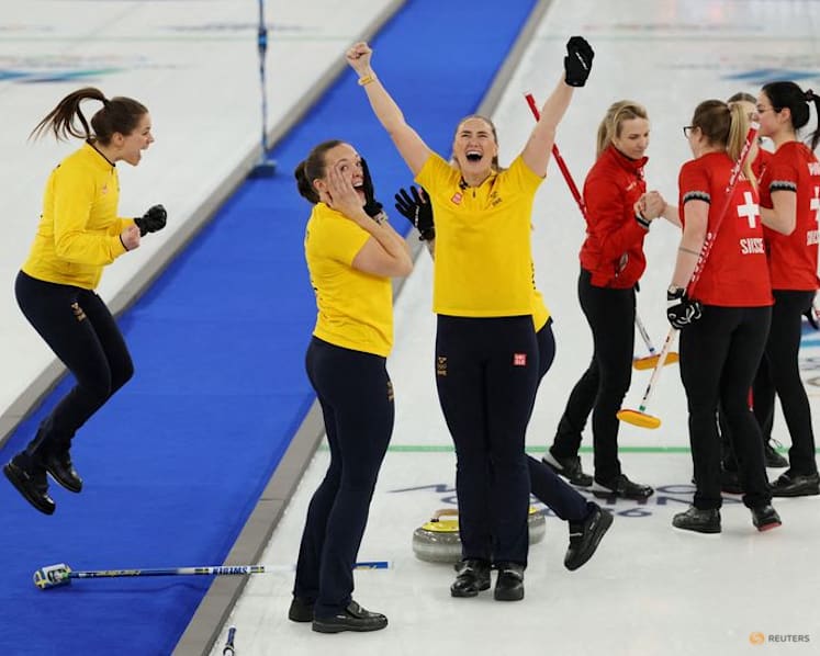 Curling-Sweden's 'Team Hasselborg' beat Switzerland for second women's gold