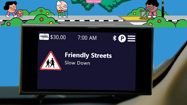 智能行车器新功能启用 靠近特定地点时提示减速 
