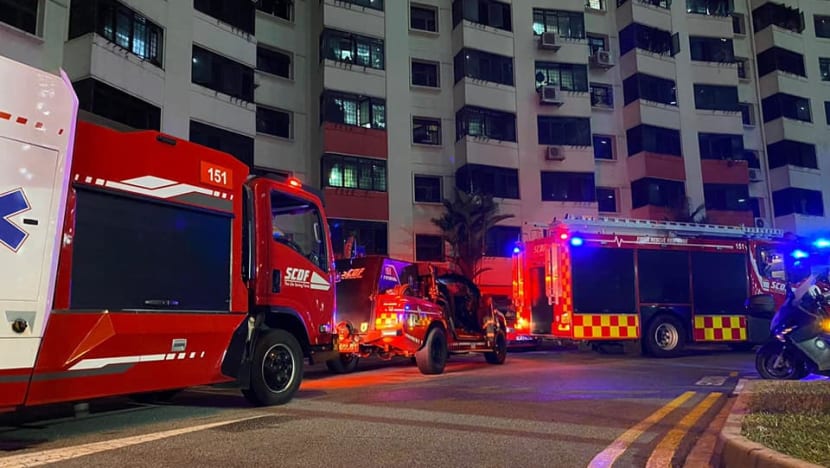 50 penduduk dipindahkan susuli kebakaran flat Lorong 6 Toa Payoh
