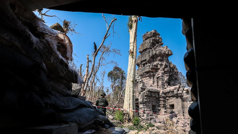 Buddha statue built in place of Hindu one on disputed Thai-Cambodian border