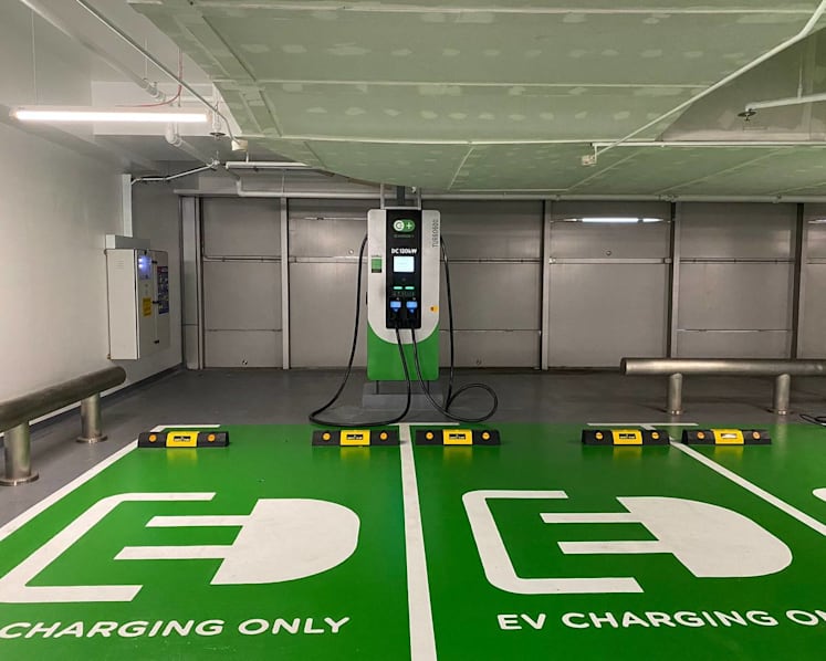 12 suburban malls, including Waterway Point and Northpoint City, to have electric vehicle charging points from Sept