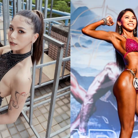 台湾网红蕾菈赴健美赛，挨轰“身材整出来的”！本人坦白回应，预告将测试“打腹肌”