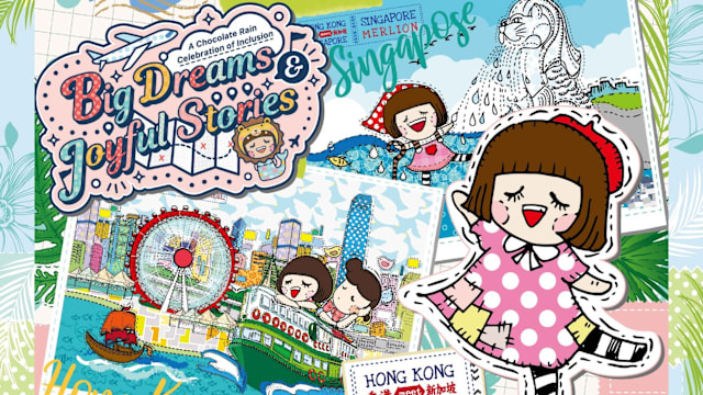港式创意融入狮城元素，Chocolate Rain艺术展缤纷登场！