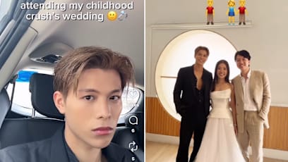 Glenn Yong Attends Childhood Crush’s Wedding; Issues Hilarious Warning To The Groom Glenn Yong Attends Childhood Crush’s Wedding; Issues Hilarious Warning To The Groom