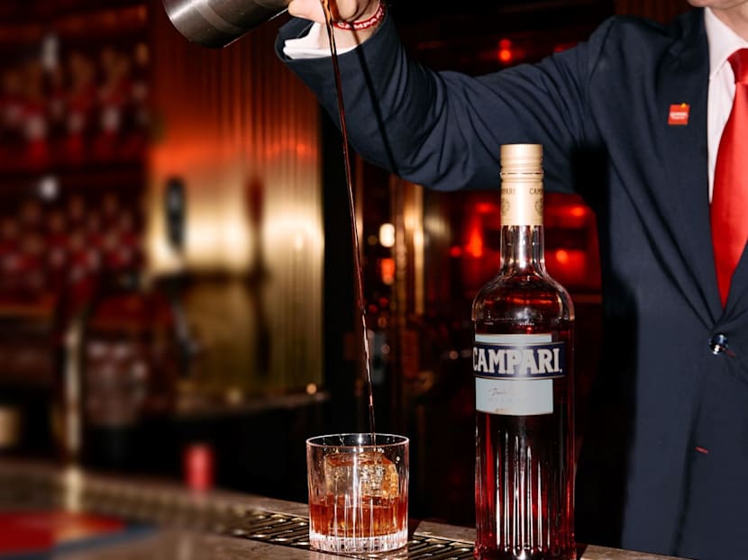 Turning up the glam: Campari Discover Red lights up Atlas Singapore for one magnetic night