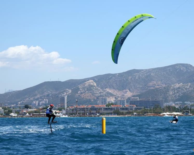 Kitefoiling: Singapore's Maximilian Maeder second in fleet after first seven races