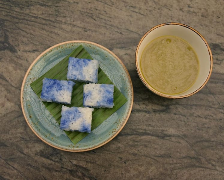 Heard of pulut tekan? Chef Damian D’Silva makes the kaya according to his granddad’s recipe