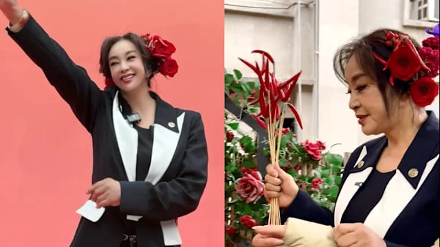 刘晓庆冻龄神话破功？路人镜头揭真实状态！