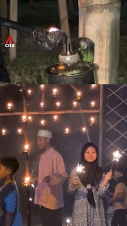 Oil lamps tradition burns bright in Malaysian village