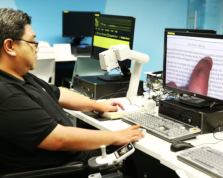 The Big Read: Technology helps break down barriers for workers with disabilities