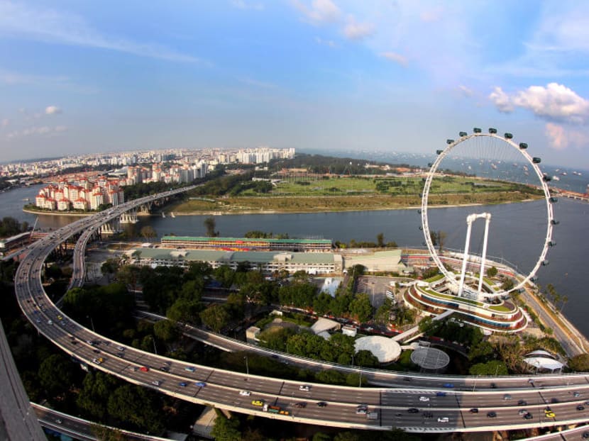 An aerial view of Singapore's skyline. TODAY file photo