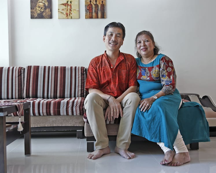 Chinese by birth, Indian by adopted race