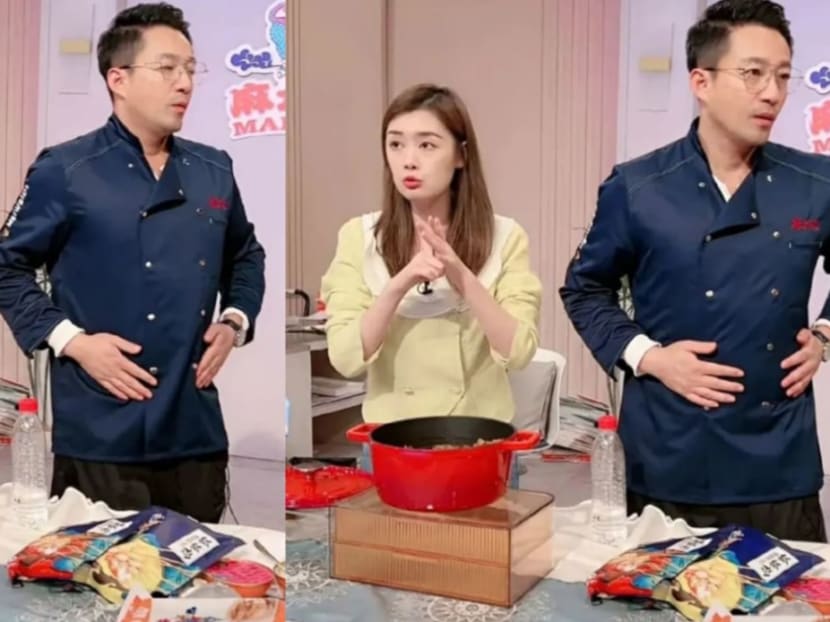 Wang Xiaofei Gets A Stomachache On Live Stream After Trying The Food He Was Selling