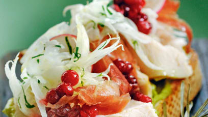 Use Leftover Turkey To Make This Gourmet Sandwich