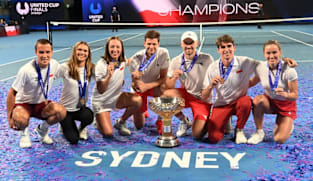 Third time lucky as Poland beat Switzerland to win United Cup