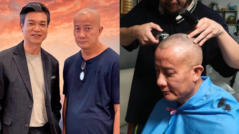 Chen Hanwei Shaved Head For New Drama, Now Gets Headaches When He Sleeps With Air-Con On Chen Hanwei Shaved Head For New Drama, Now Gets Headaches When He Sleeps With Air-Con On