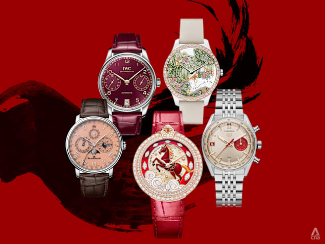 Gallop into the Year of the Horse with these artistic zodiac-themed watches
