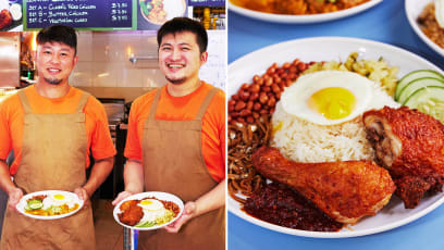 Bankers Sell Nasi Lemak Inspired By Granny’s Recipe At Amoy Street Food Centre