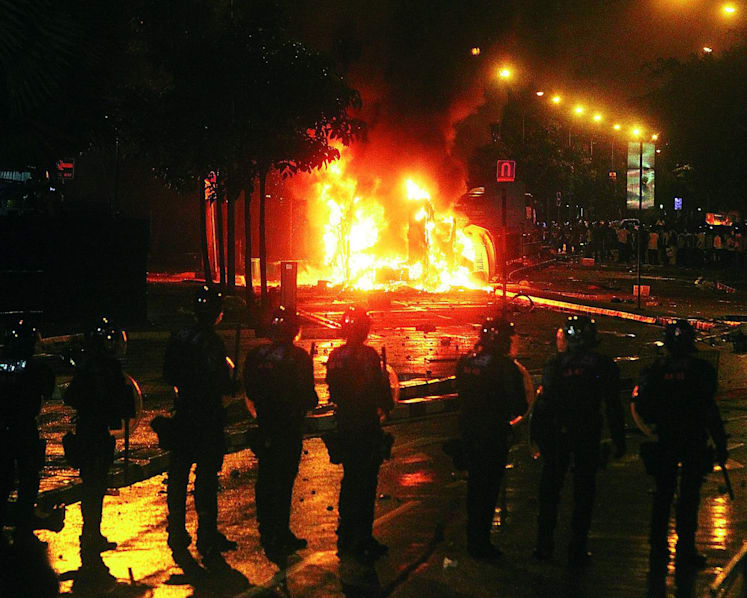 Two more Indian nationals jailed for December 2013 riot