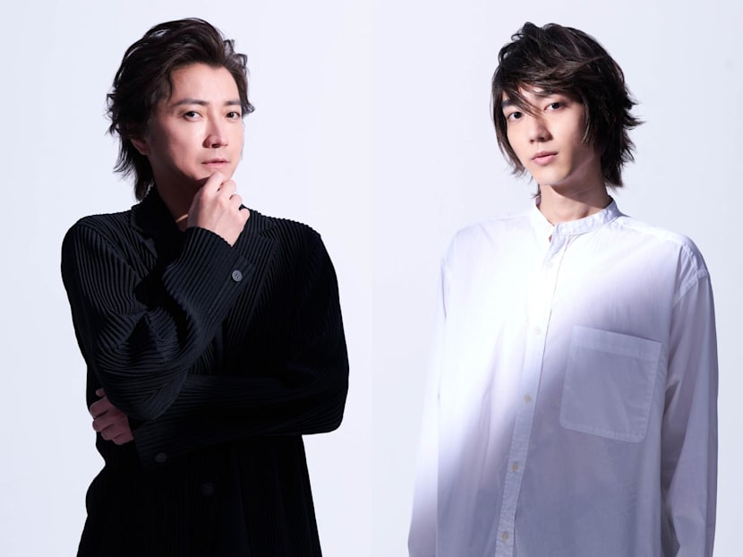 Death Note star Tatsuya Fujiwara and Zenkaiger actor Kiita Komagine in Singapore for Haruki Murakami stage adaptation
