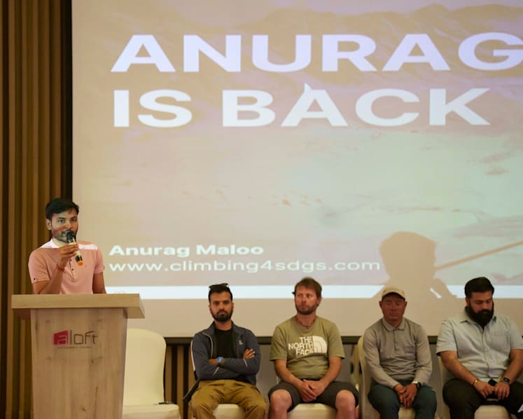 Indian climber pulled from crevasse in Nepal improving
