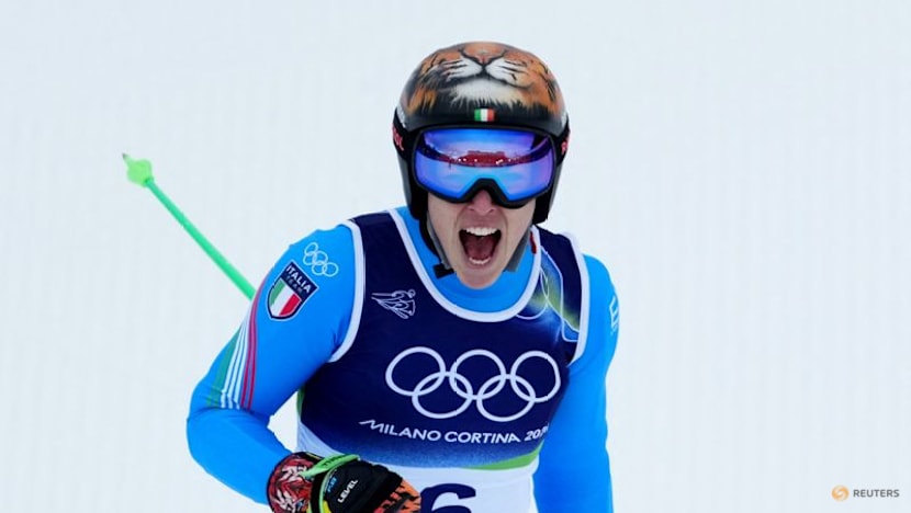 Alpine skiing-Fearless Brignone takes super-G gold in epic comeback win