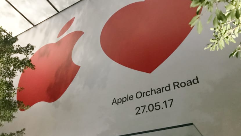 Apple store along Orchard Road to open May 27