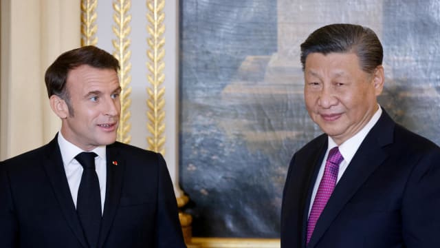 马克龙望中国不要支持俄乌战争 接受更公平贸易