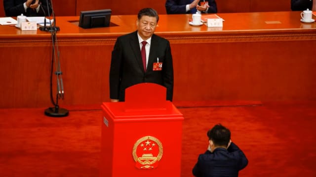 总统和总理致函习近平 祝贺连任中国国家主席
