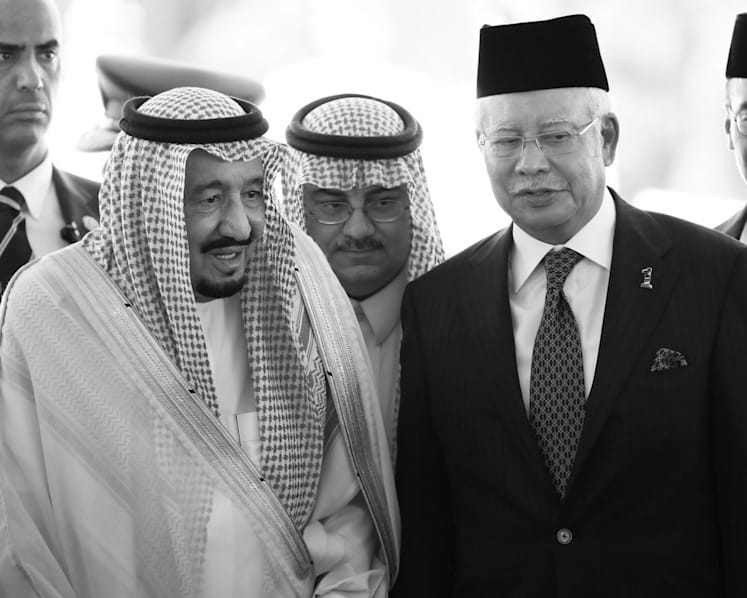 In risky gambit, Najib scores points with Saudi King’s visit