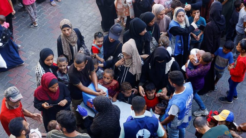 Israeli strikes kill 12 Palestinians in Gaza as polio vaccination resumes Israeli strikes kill 12 Palestinians in Gaza as polio vaccination resumes
