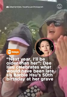 A bittersweet birthday celebration for Barbie 🥂 #8dayssgAsianEnt #8dayssg  #BarbieHsu #birthdaytribute #inmemory 